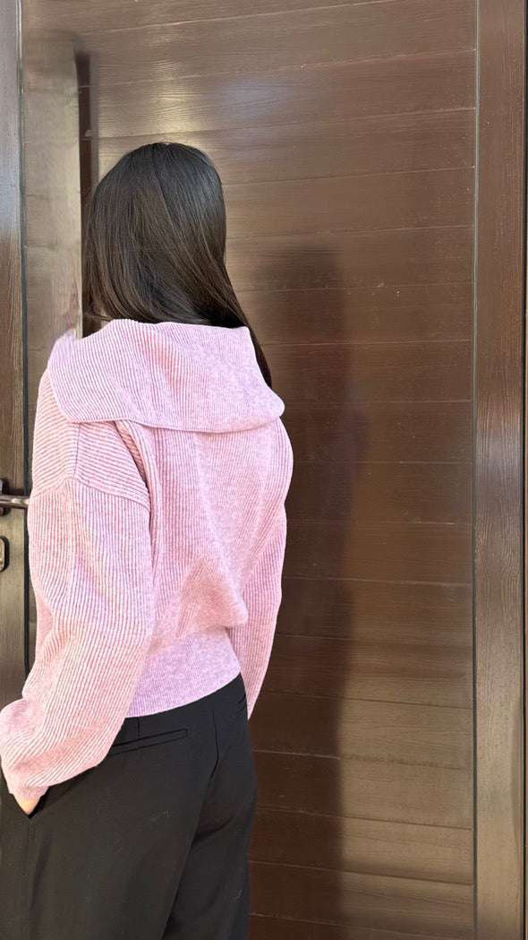 Rosy V-neck Cardigan