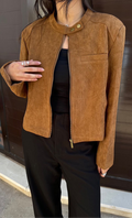 Suede Jacket