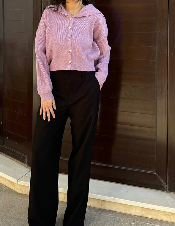Rosy V-neck Cardigan
