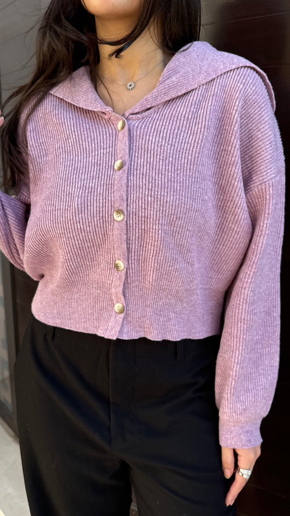 Rosy V-neck Cardigan