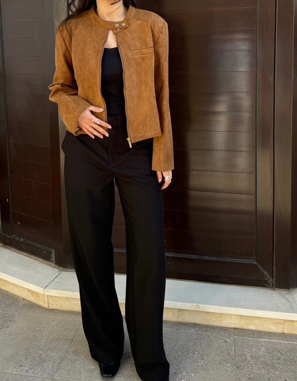Suede Jacket