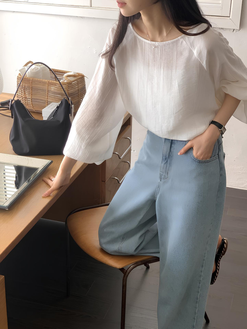 Sheer Blouse
